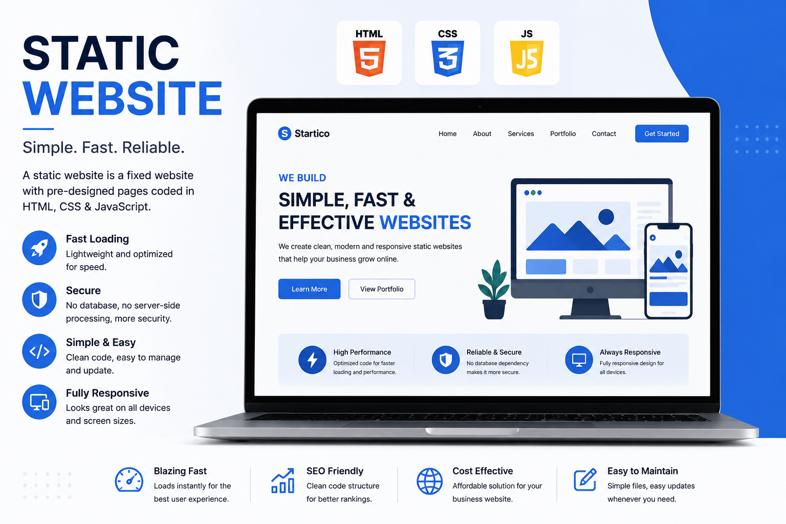 Static Website Development